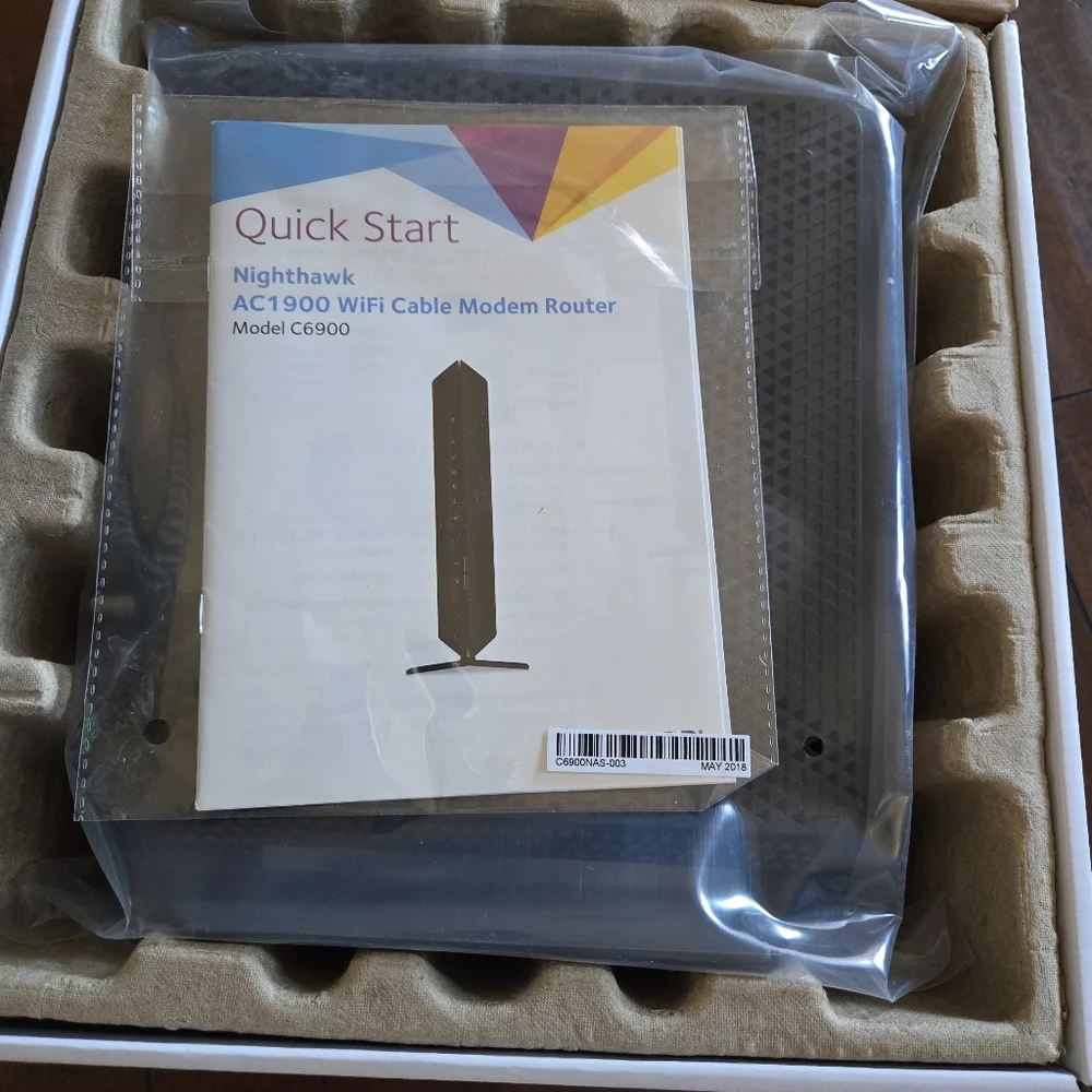 Netgear C6900 Nighthawk AC1900 WiFi Cable Modem Router Dual Band Wired Wireless - Picture 14 of 14